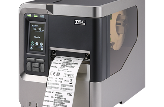 TSC MX341P Industrial Barcode Printer 300 DPI with Internal Rewinder